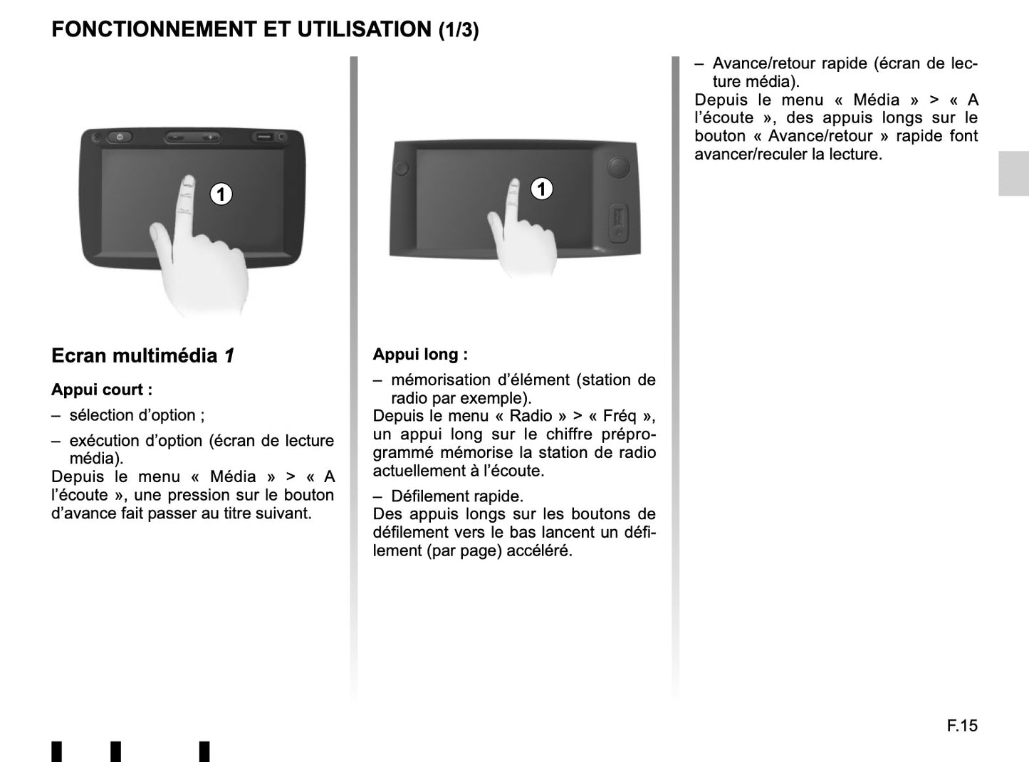 Renault Media-Nav Evolution Guide d'utilisation 2017