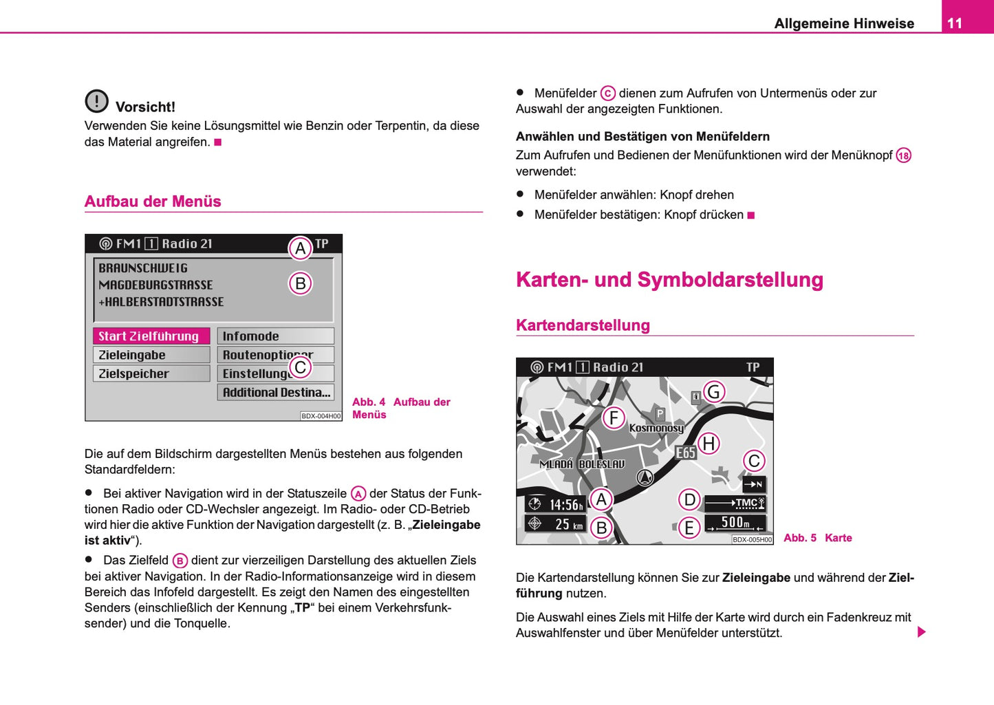 Skoda Radio-Navigations-System DX Bedienungsanleitung 2006