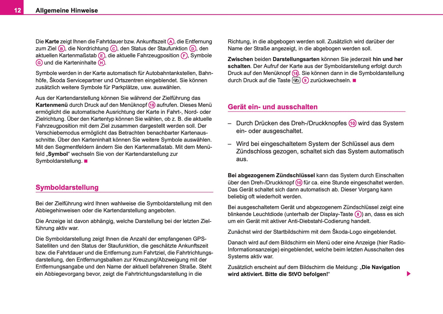 Skoda Radio-Navigations-System DX Bedienungsanleitung 2006