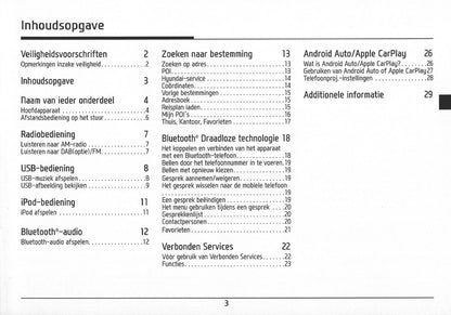 Hyundai Autonavigatiesysteem 2017 - 2019