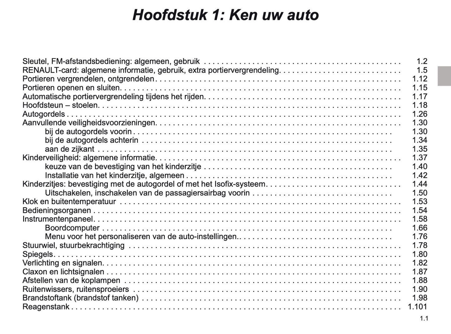 2017-2020 Renault Koleos Gebruikershandleiding | Nederlands