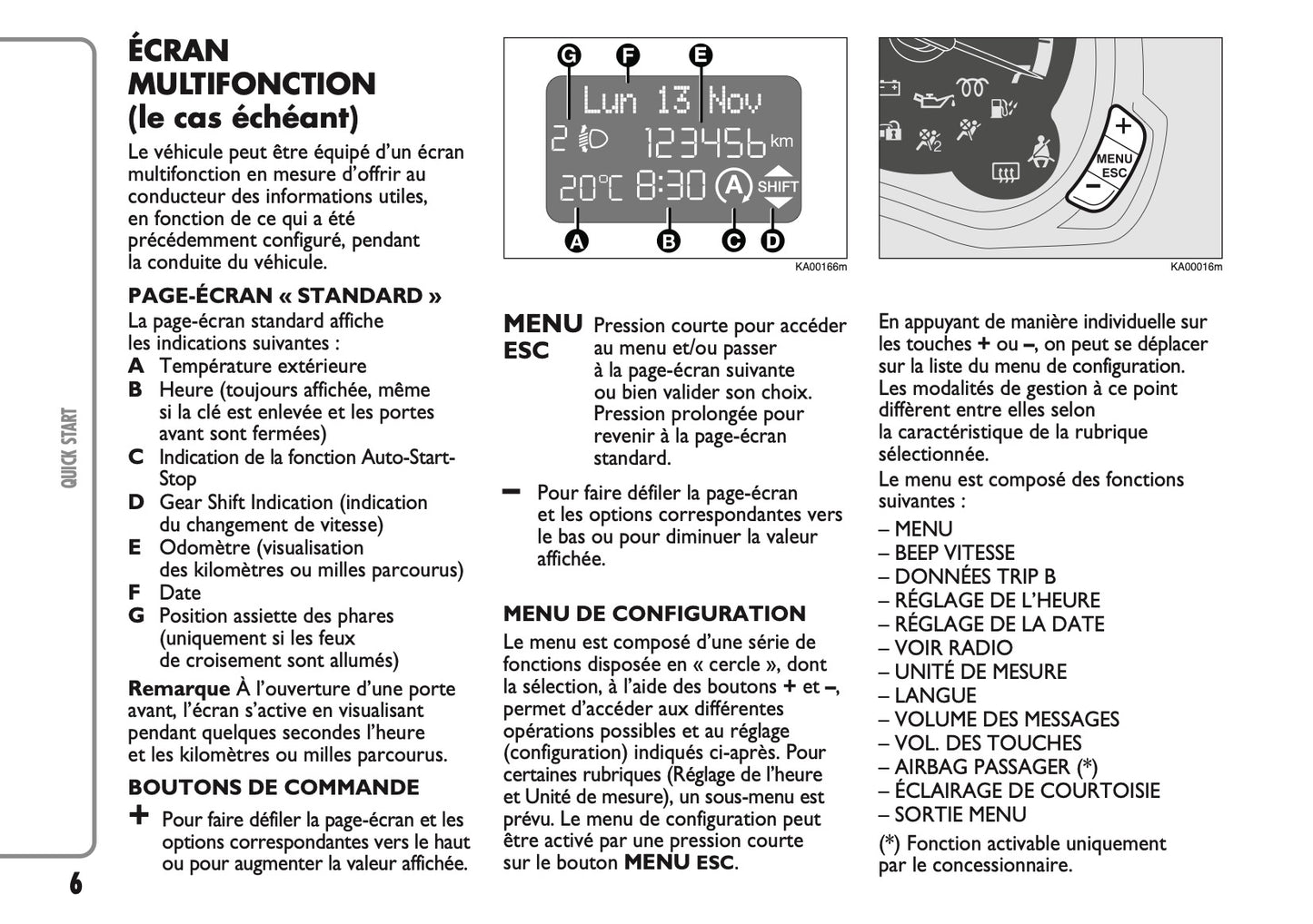 2010-2014 Ford Ka Owner's Manual | French