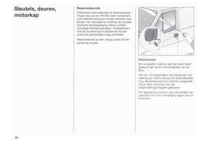 1998-2003 Opel Movano Gebruikershandleiding | Nederlands