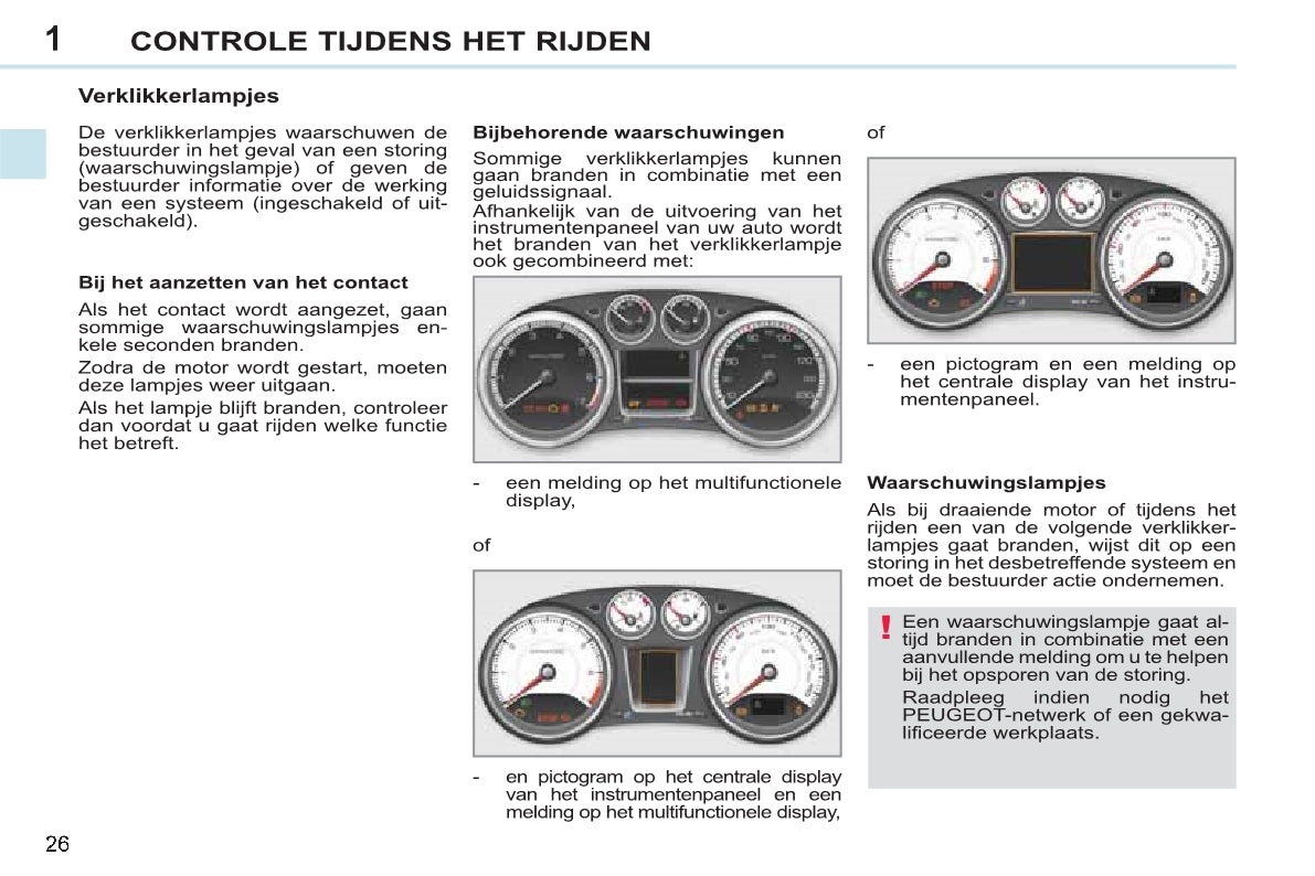 2011-2013 Peugeot 308 CC Gebruikershandleiding | Nederlands