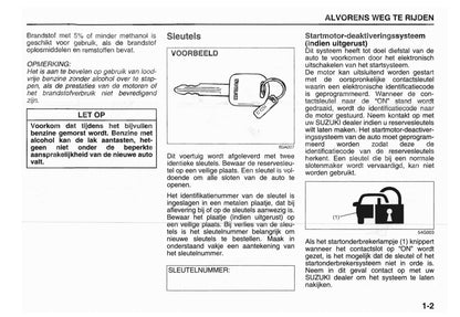 2002-2003 Suzuki Alto Owner's Manual | Dutch