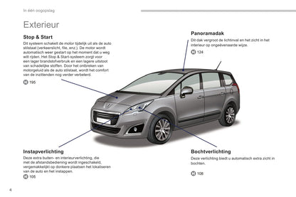 2013-2014 Peugeot 5008 Manuel du propriétaire | Néerlandais