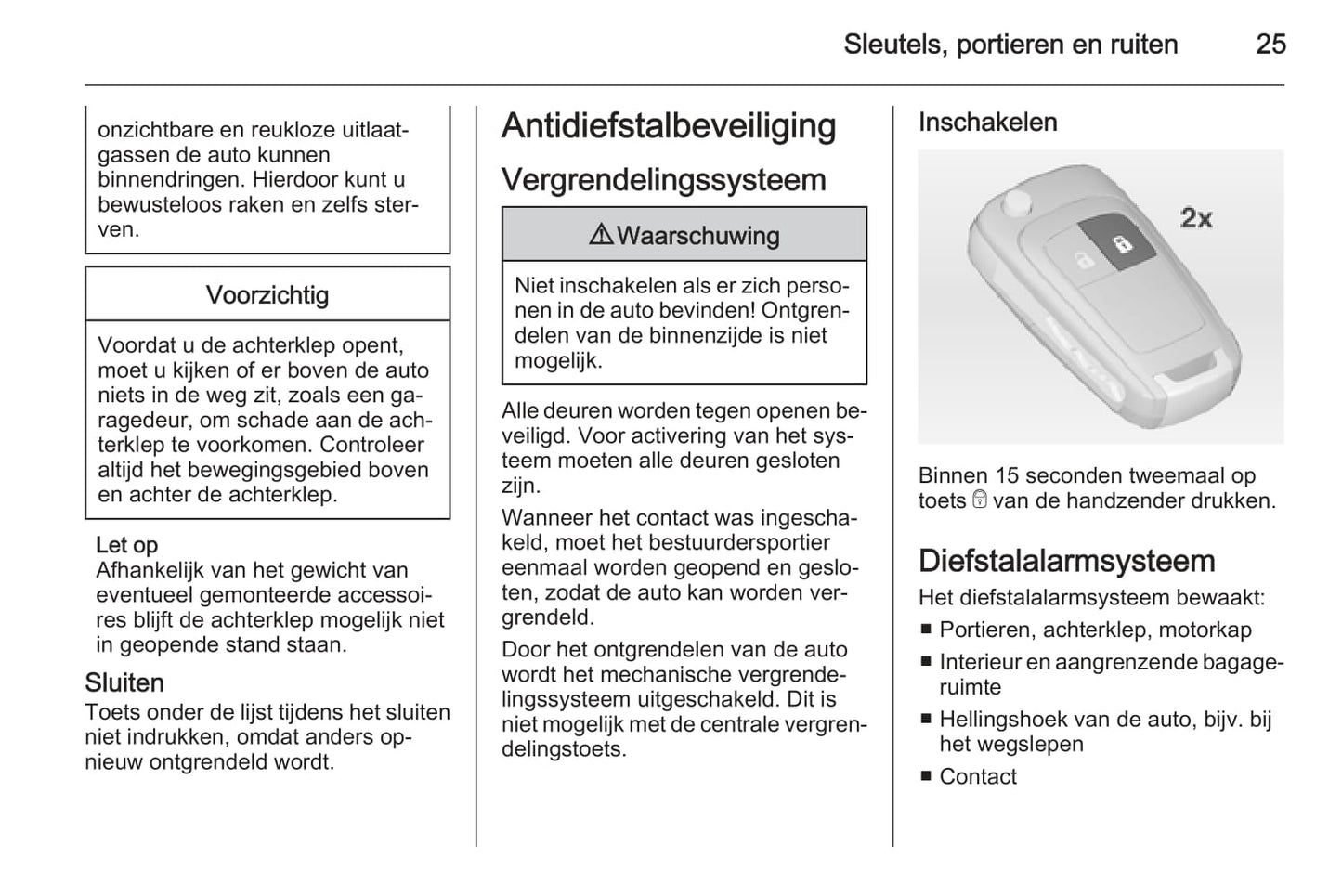 2010-2015 Chevrolet Orlando Gebruikershandleiding | Nederlands