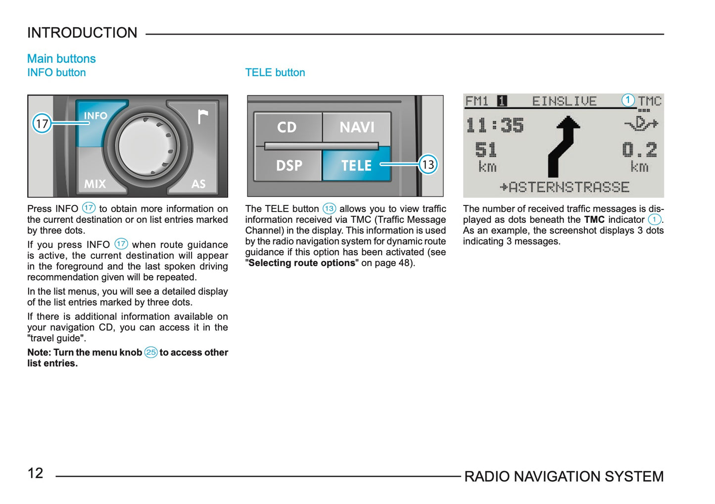 Skoda Radio Navigation System Bedienungsanleitung 2003