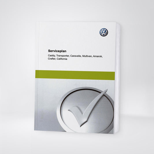 Volkswagen Serviceplan 2011 - Caddy, Transporter, Caravelle, Multivan, Amorak, Crafter, California