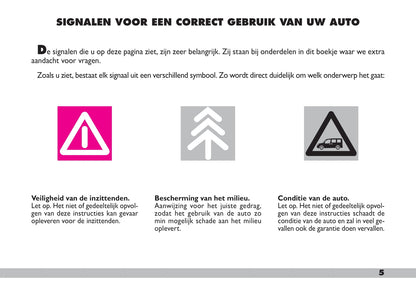 2009-2010 Fiat Doblò Gebruikershandleiding | Nederlands