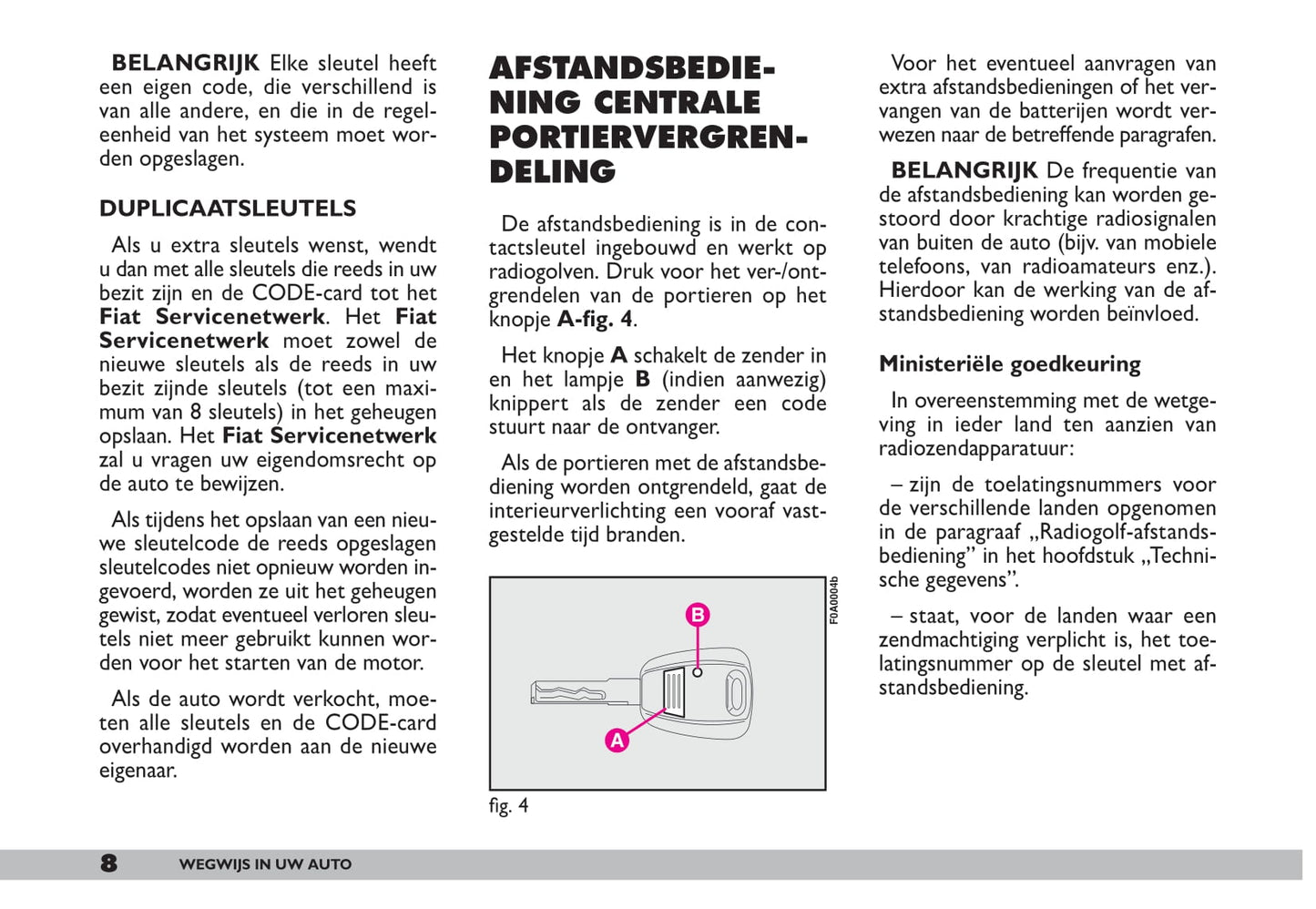 2009-2010 Fiat Doblò Gebruikershandleiding | Nederlands