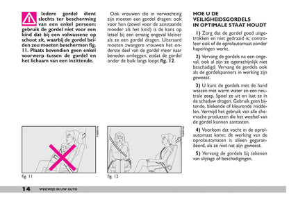 2009-2010 Fiat Doblò Owner's Manual | Dutch