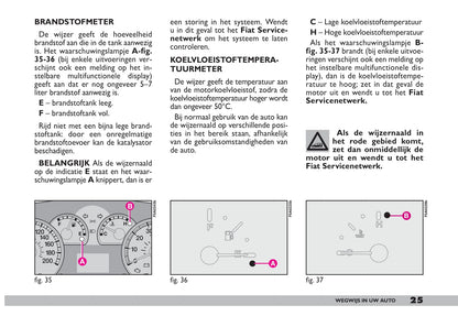 2009-2010 Fiat Doblò Owner's Manual | Dutch