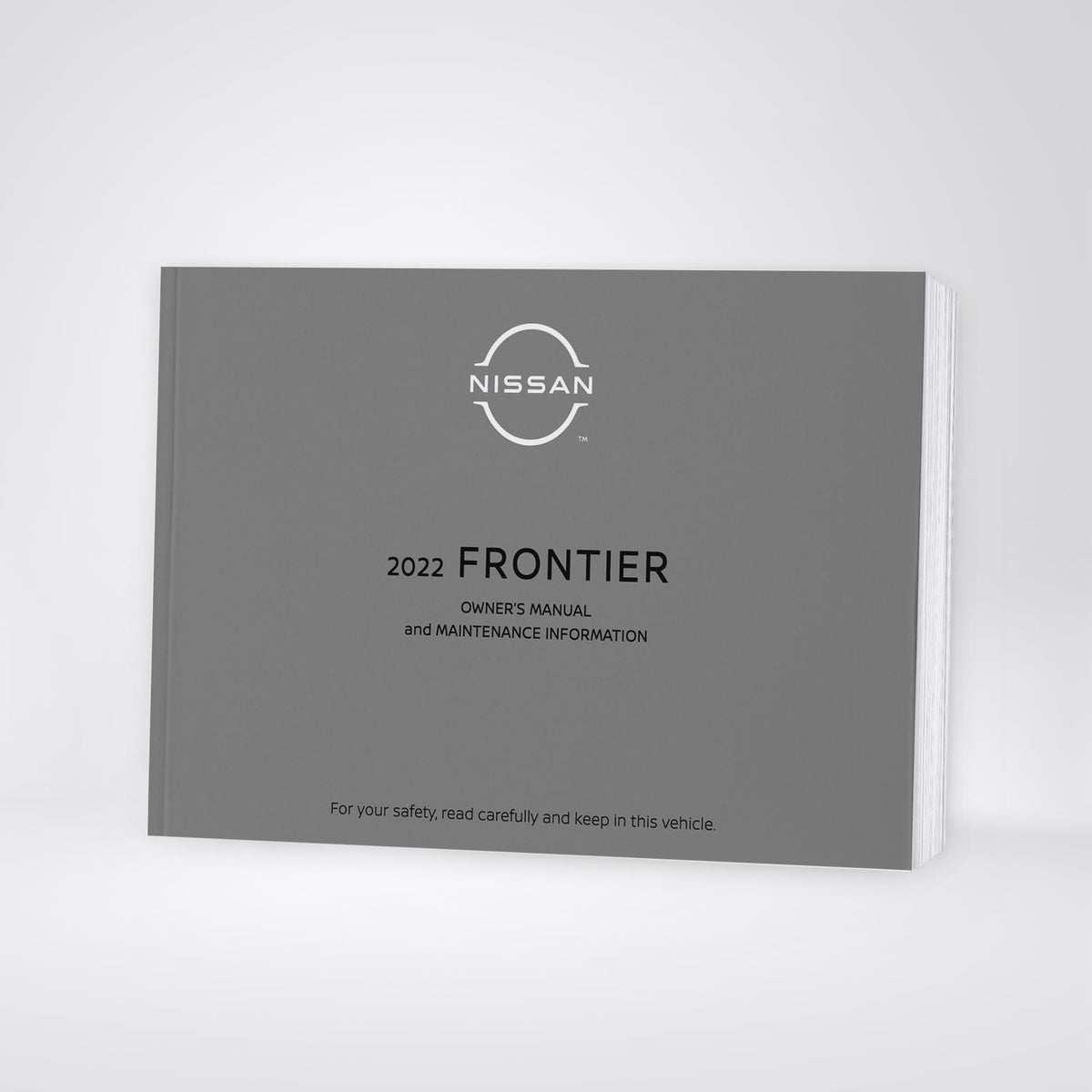 Factory Full Owner's Manual For 2022 Nissan Frontier – Glovebox Book With Case & Pen