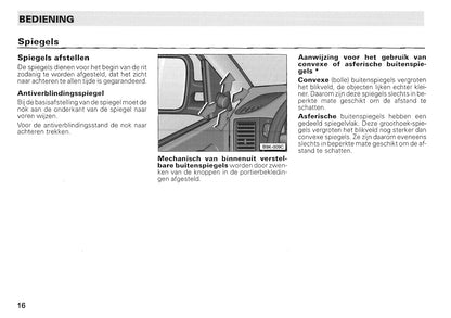 1996-2004 Volkswagen Caddy Gebruikershandleiding | Nederlands