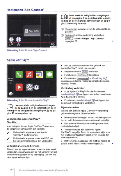 Volkswagen Composition Media, Discover Media (Generatie 2) Handleiding 2015