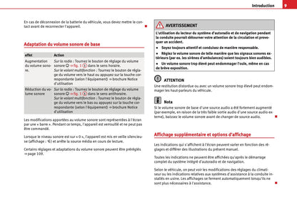 Seat Media System 2.2 Guide d’instructions