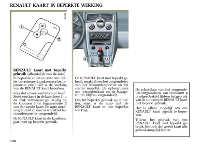 2003-2005 Renault Mégane Gebruikershandleiding | Nederlands