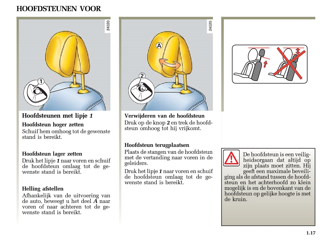 2004-2005 Renault Mégane Gebruikershandleiding | Nederlands