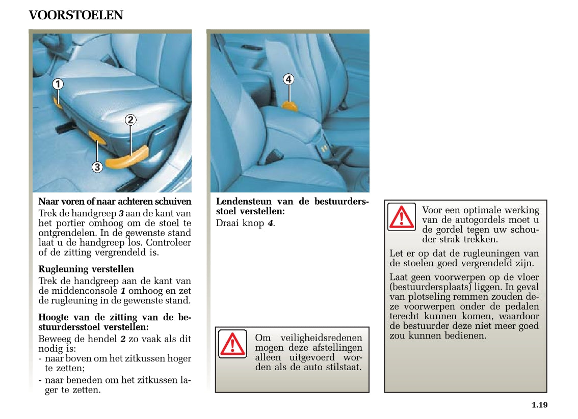 2004-2005 Renault Mégane Gebruikershandleiding | Nederlands