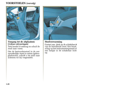 2003-2005 Renault Mégane Gebruikershandleiding | Nederlands
