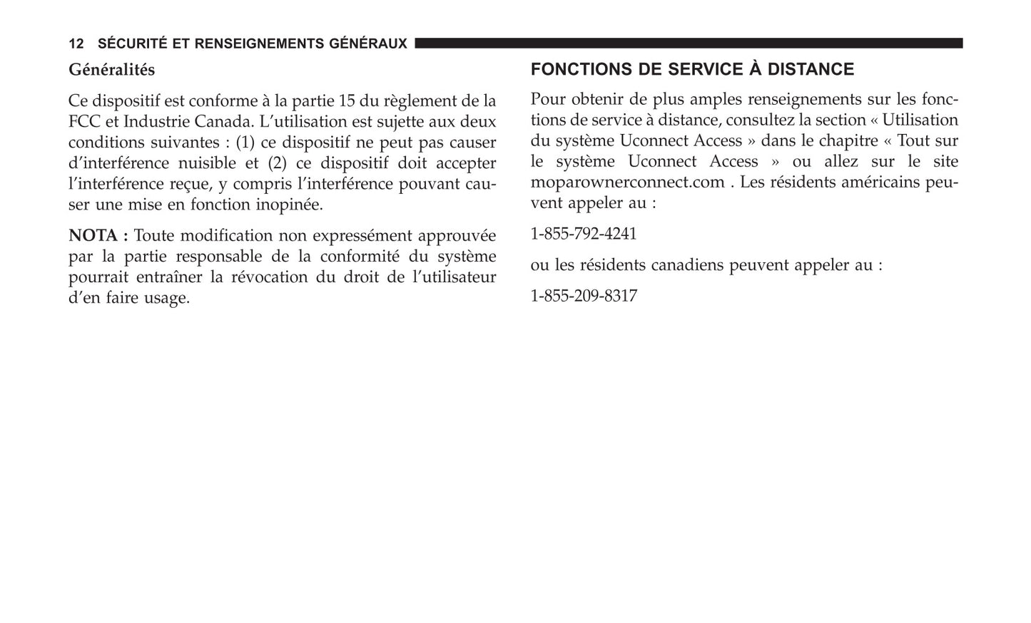 Jeep System Uconnect 3C3C Guide d'utilisation 2018