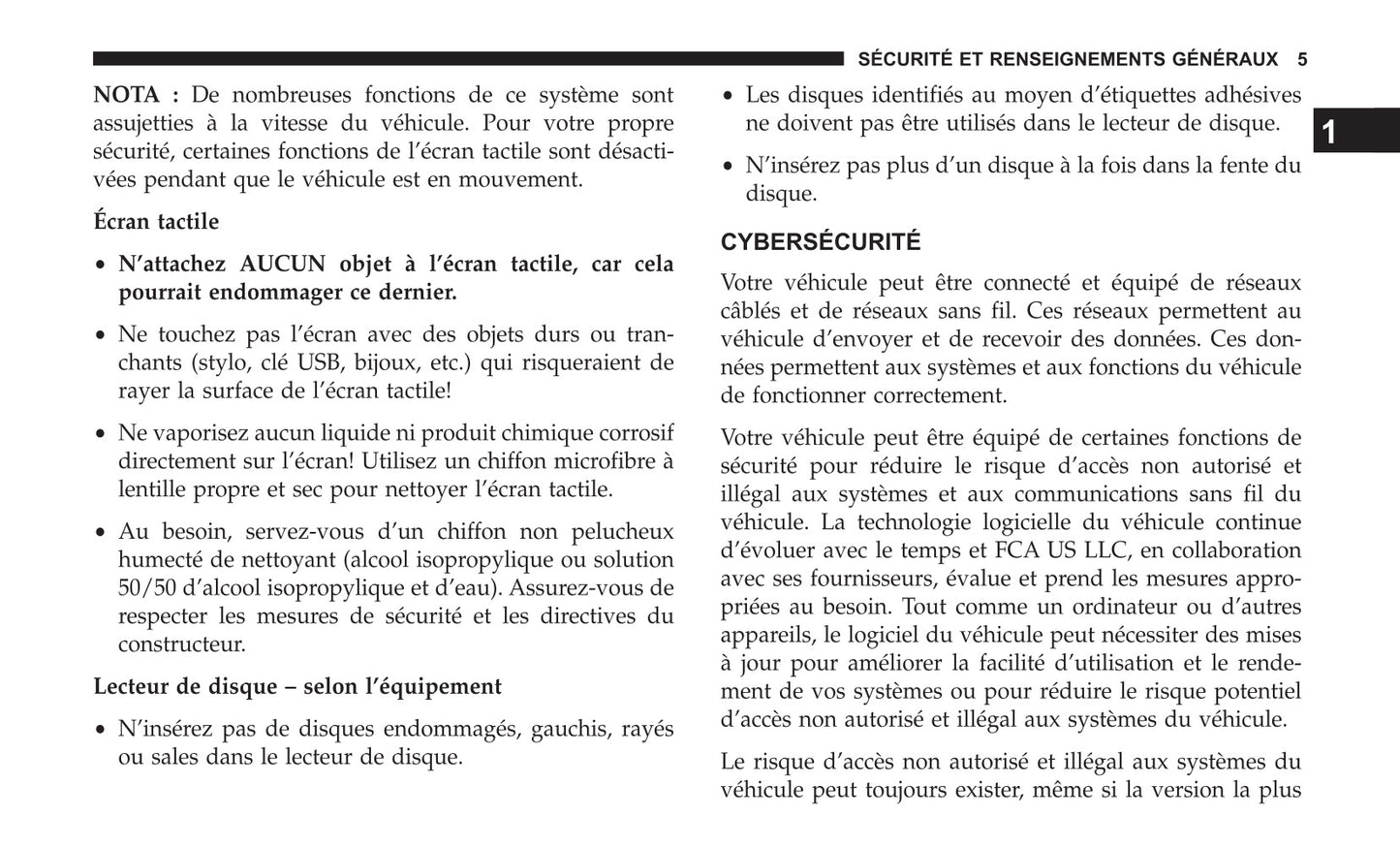 Jeep System Uconnect 3C3C Guide d'utilisation 2018