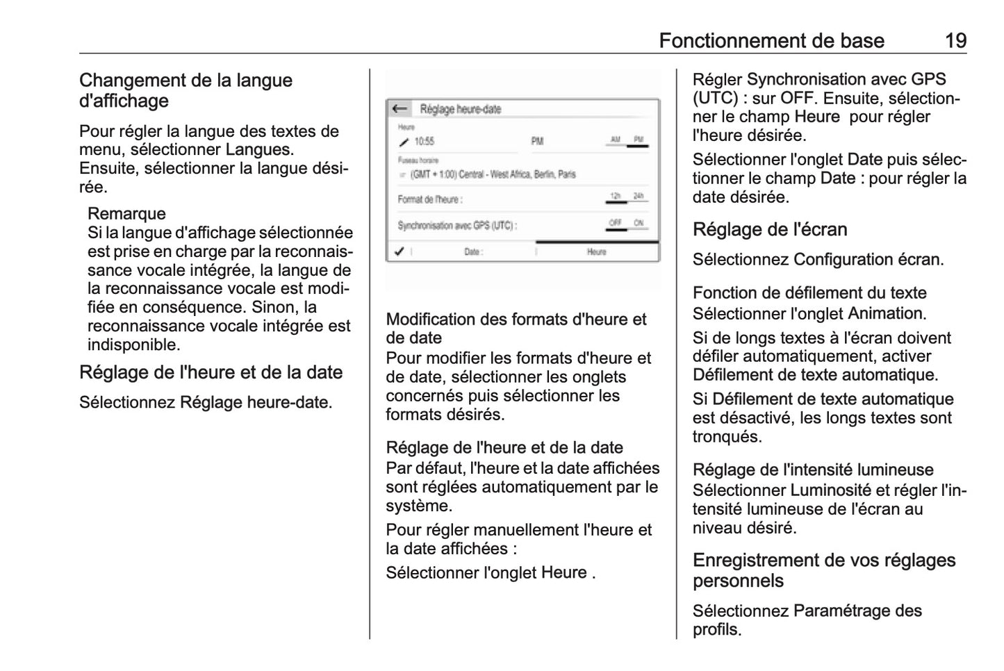 Opel Grandland X Guide de l'Infotainment 2017 - 2020