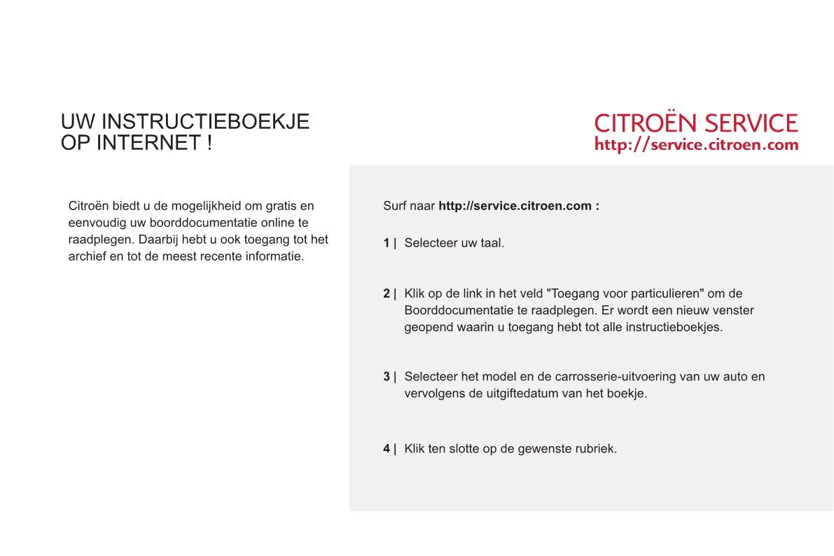 2007-2012 Citroën C-Crosser Gebruikershandleiding | Nederlands