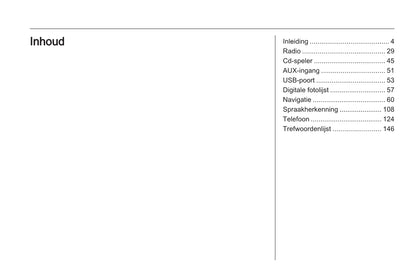 Opel Meriva Infotainment System Handleiding 2010 - 2014