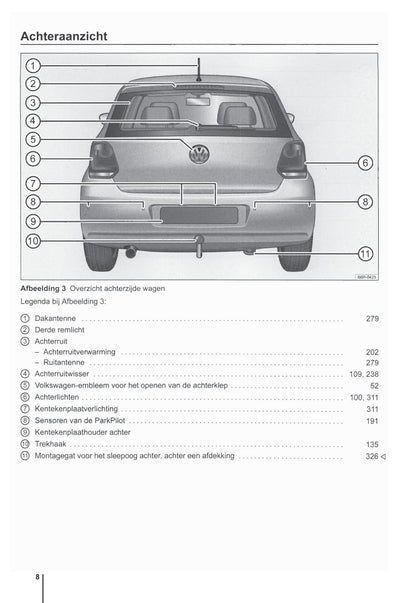 2009-2014 Volkswagen Polo Owner's Manual | Dutch