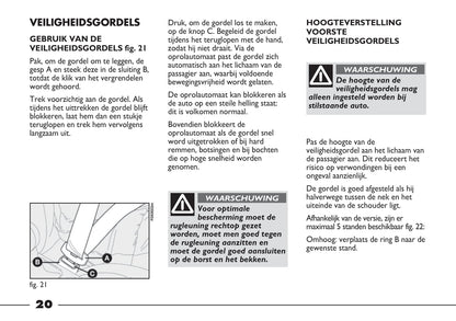 2012-2016 Fiat Strada Gebruikershandleiding | Nederlands