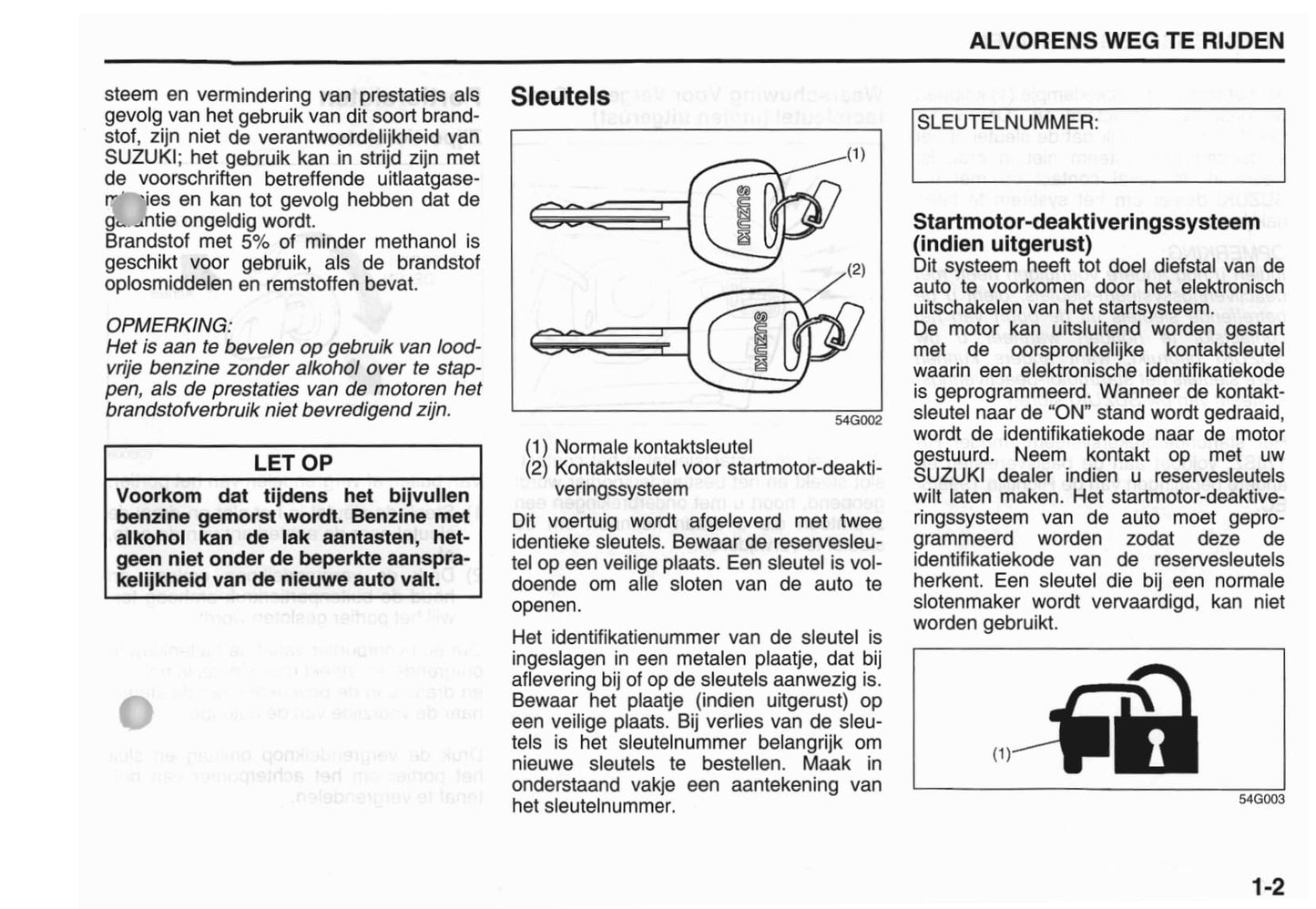 2001-2004 Suzuki Liana Gebruikershandleiding | Nederlands