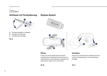 2013-2014 Peugeot 4008 Owner's Manual | German