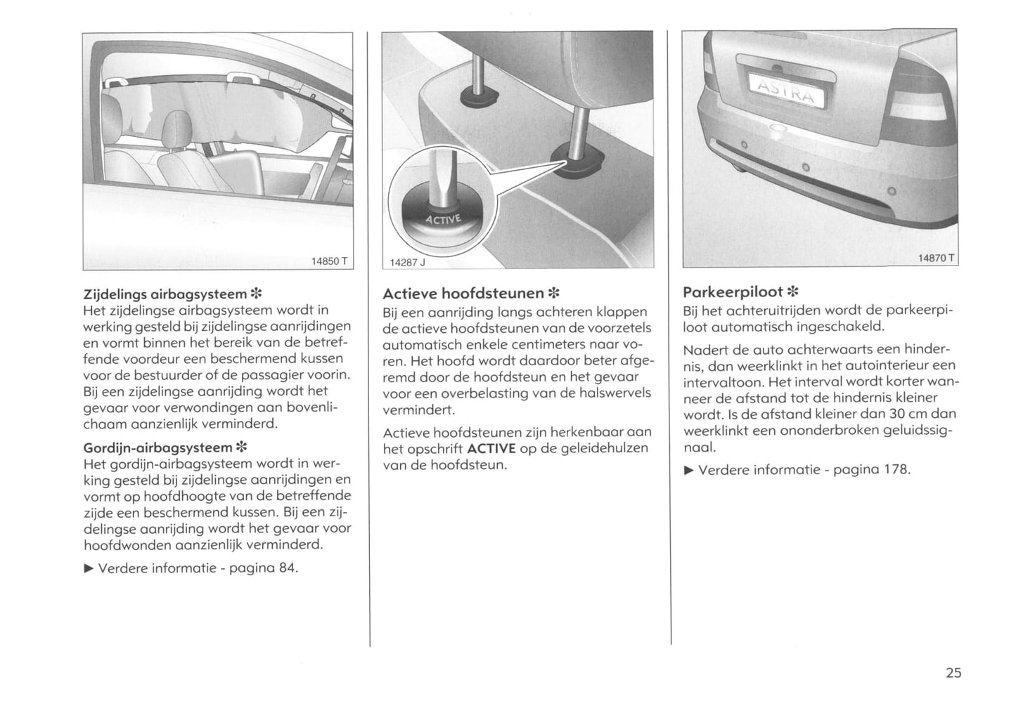 2000-2005 Opel Astra Gebruikershandleiding | Nederlands