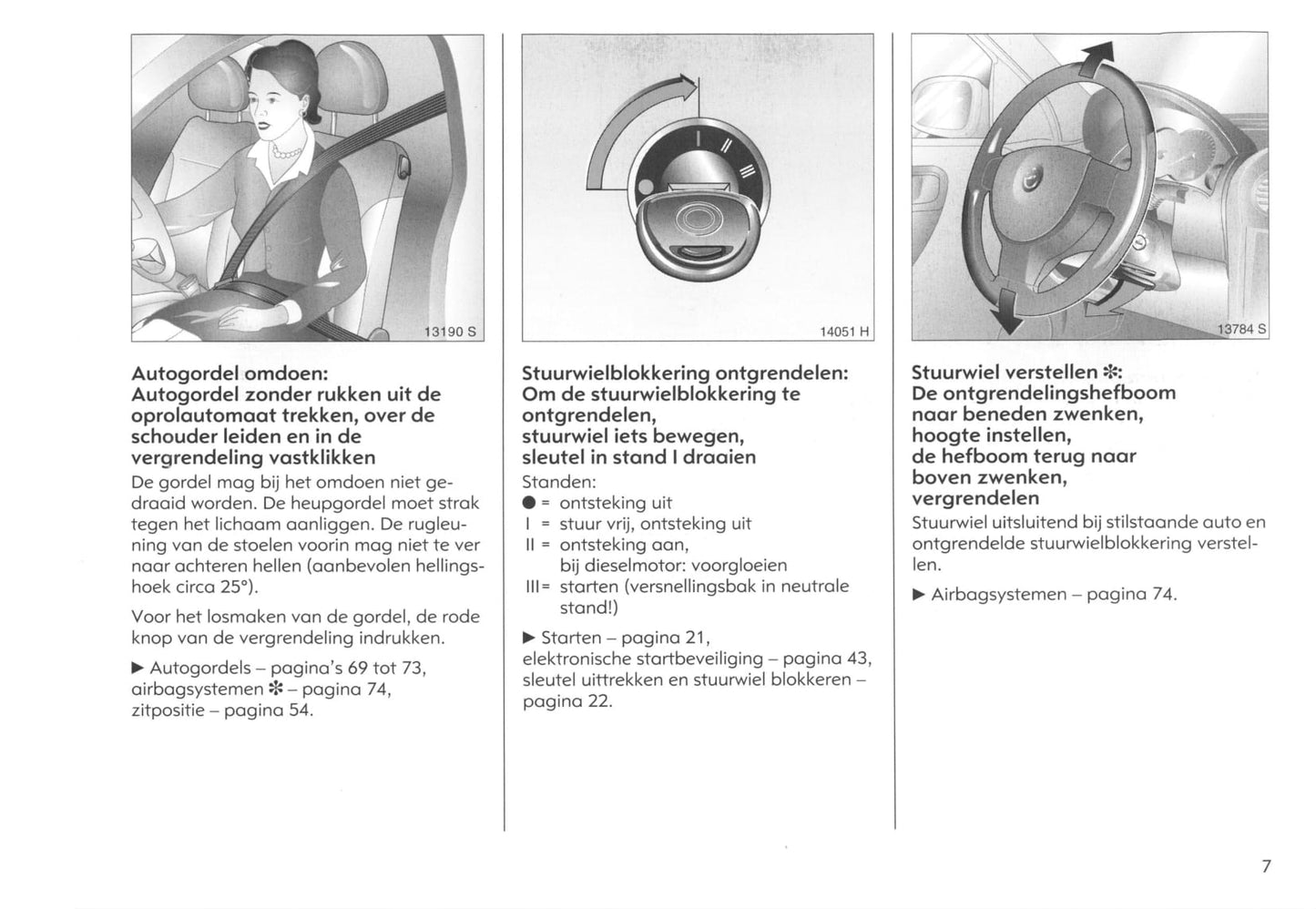 2003-2006 Opel Corsa Owner's Manual | Dutch