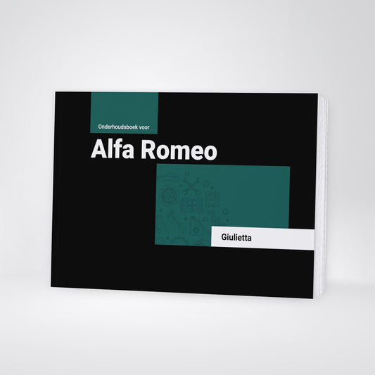 Onderhoudsboekje voor Alfa Romeo Giulietta 2010 - 2021