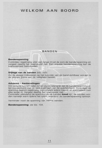 1996-1997 Citroën Jumper Owner's Manual | Dutch