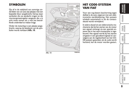 2010-2011 Fiat Idea Gebruikershandleiding | Nederlands