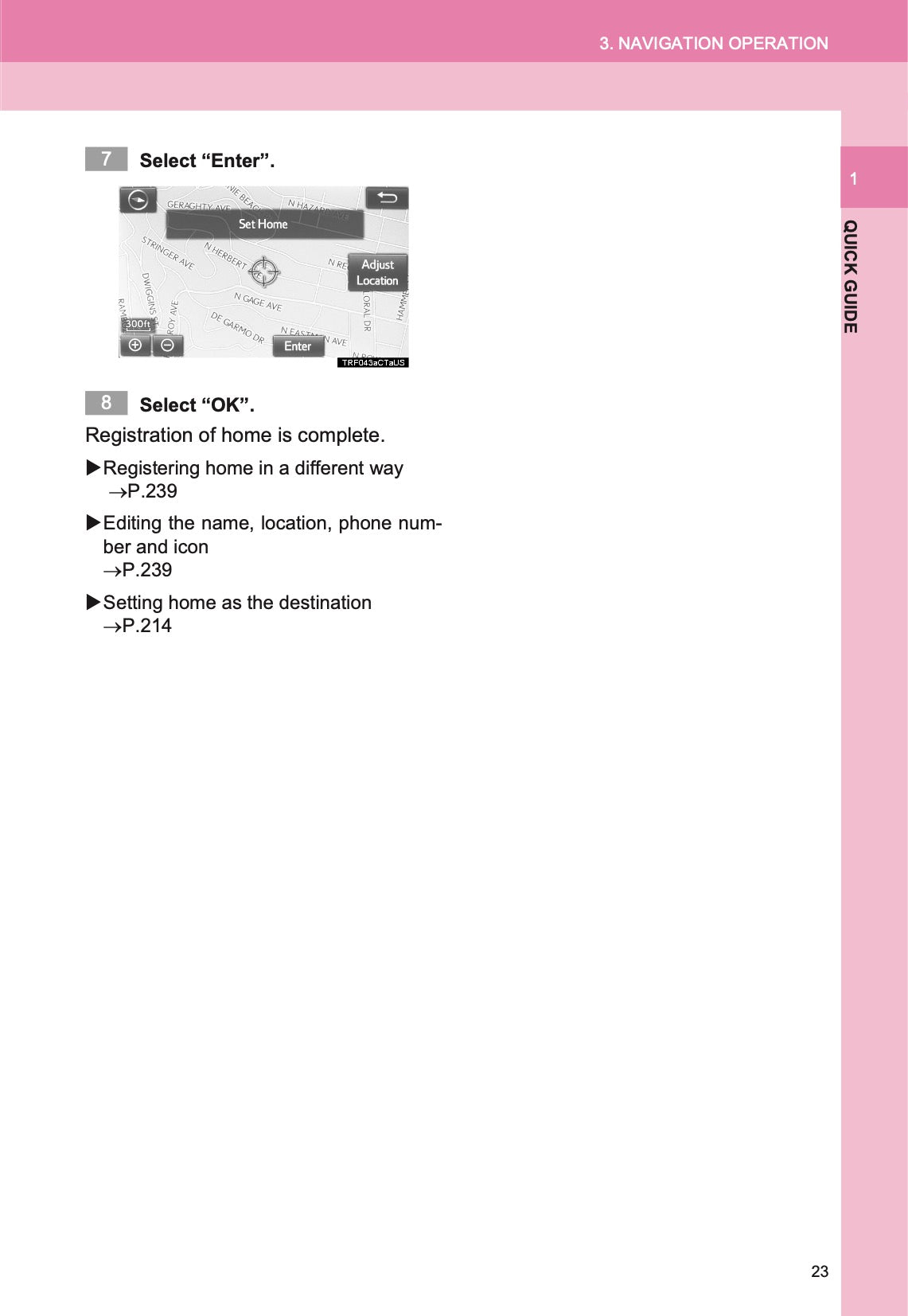 Toyota 4Runner Navigation And Multimedia System Manuel du propriétaire 2013 - 2017