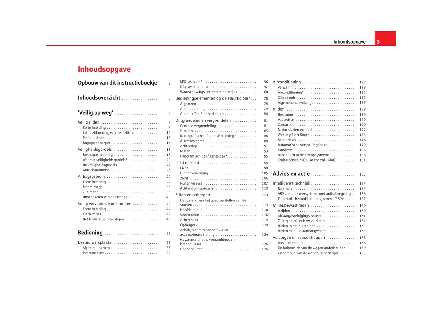 2008-2014 Seat Ibiza Gebruikershandleiding | Nederlands