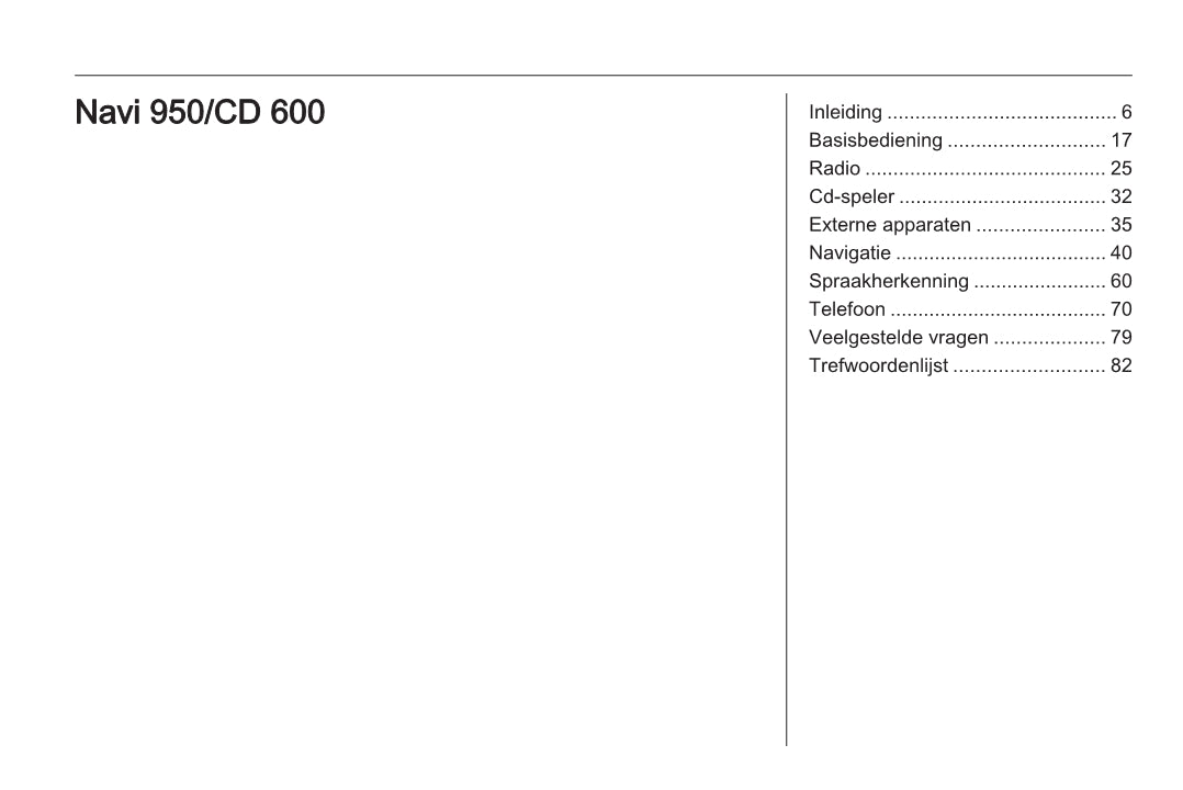 Opel Mokka Infotainment System Handleiding 2012 - 2016