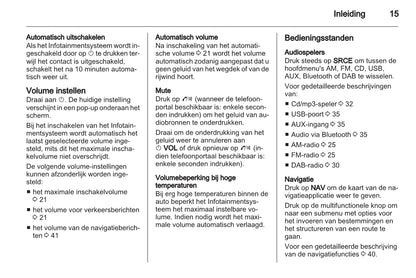 Opel Mokka Infotainment System Handleiding 2012 - 2016