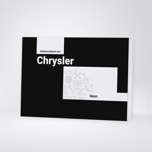 Onderhoudsboekje voor Chrysler Neon 1994 - 2004