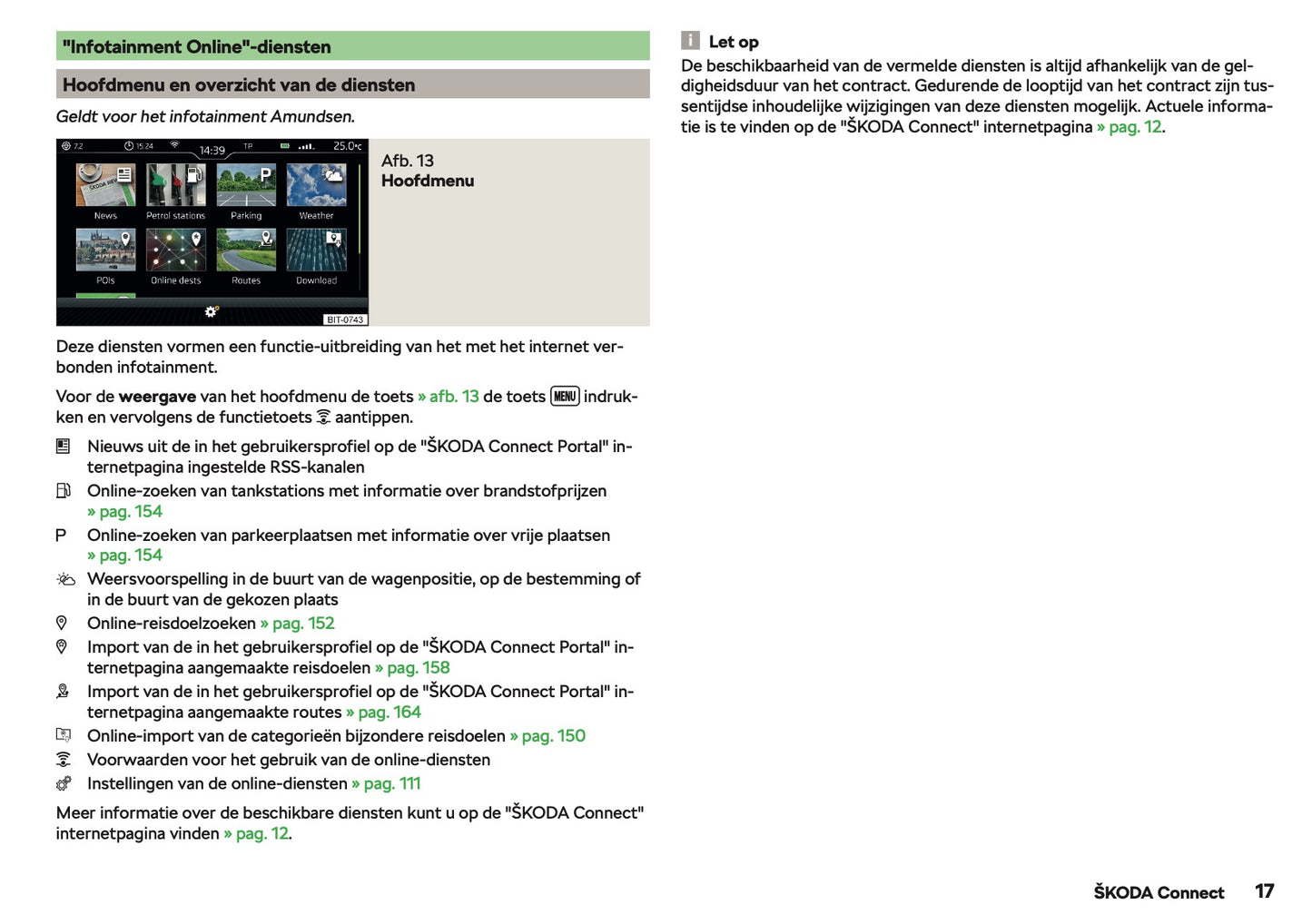 2018-2019 Skoda Fabia Owner's Manual | Dutch