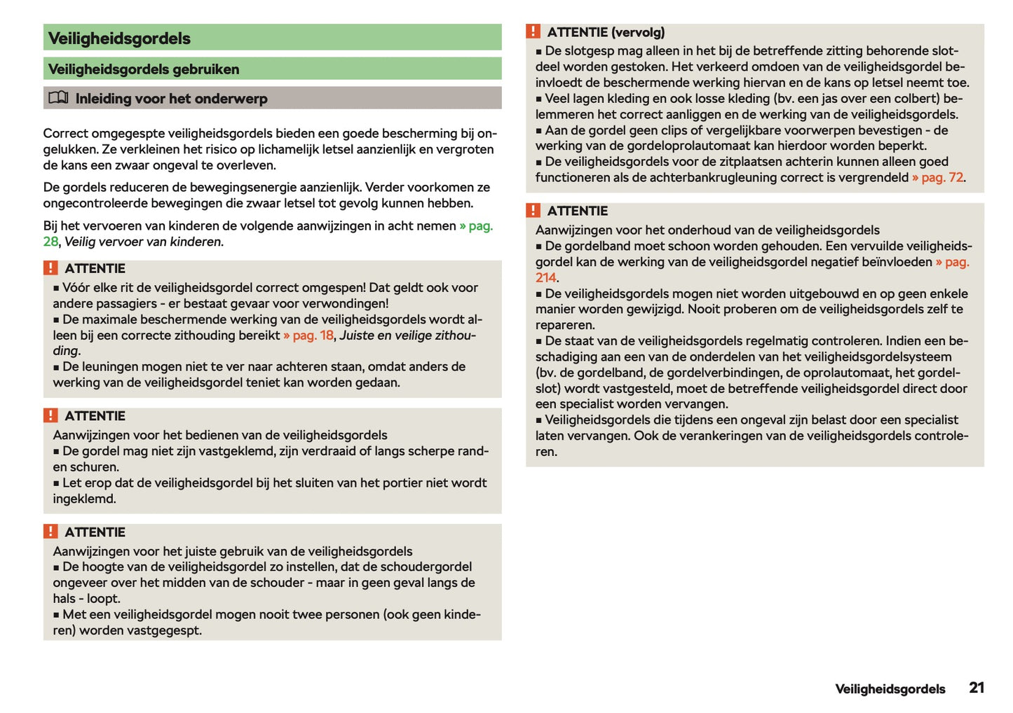 2018-2019 Skoda Fabia Gebruikershandleiding | Nederlands