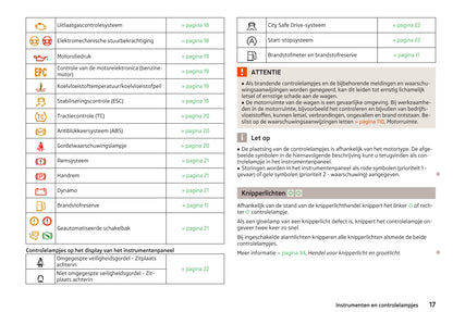 2015-2016 Skoda Citigo Owner's Manual | Dutch