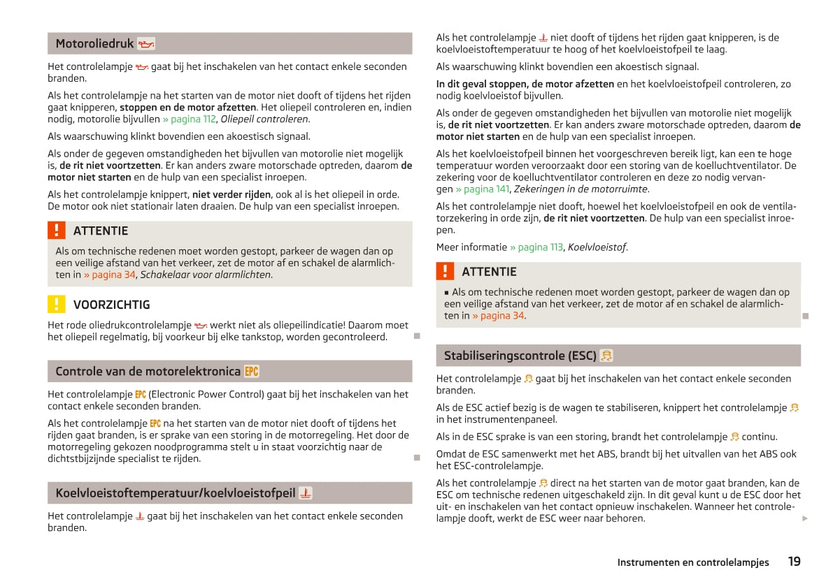 2015-2016 Skoda Citigo Owner's Manual | Dutch