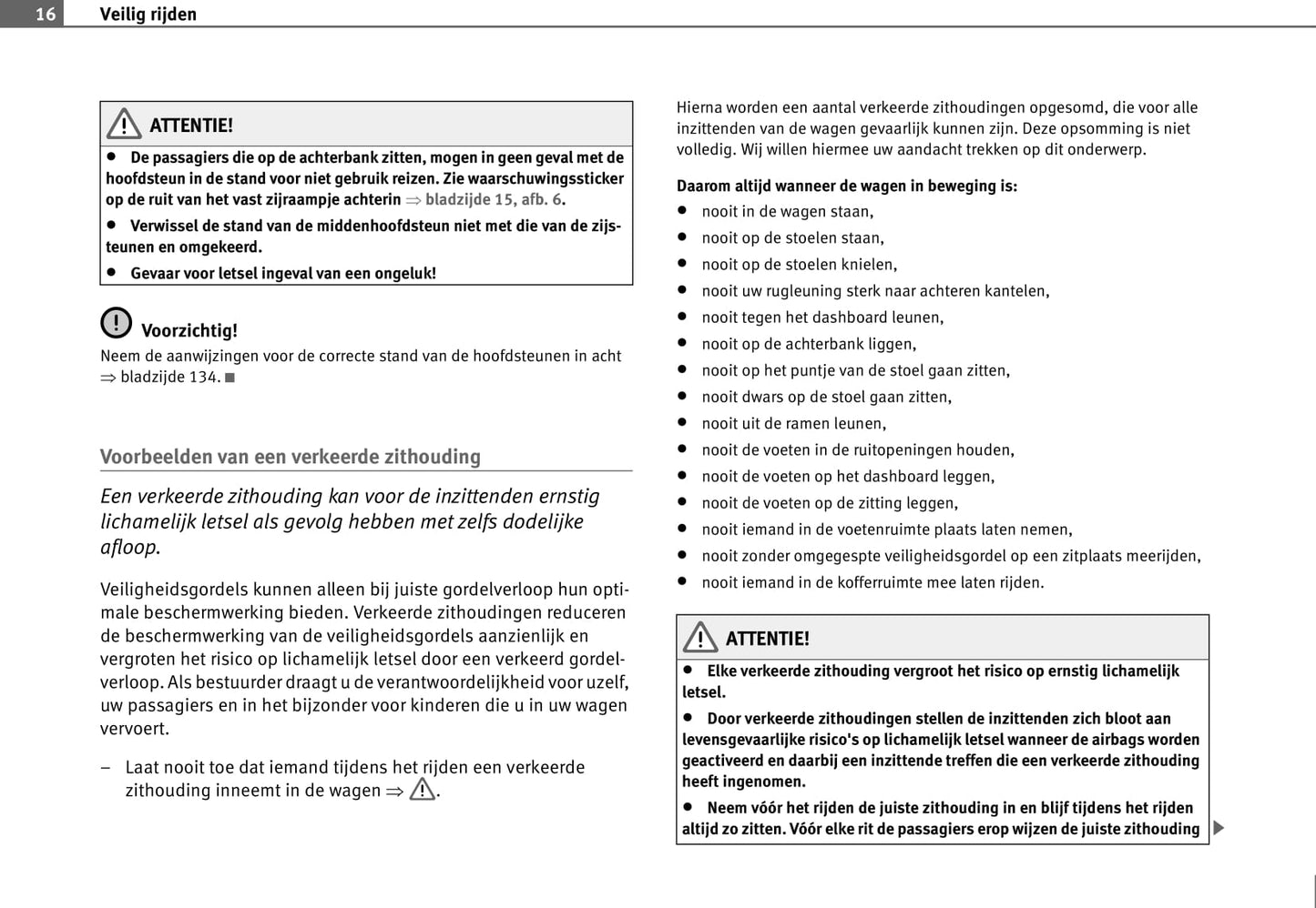 2008-2009 Seat Toledo Owner's Manual | Dutch