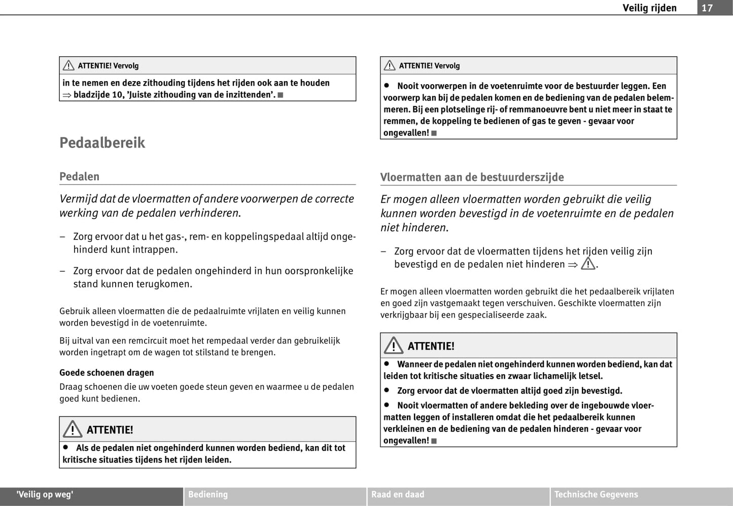 2008-2009 Seat Toledo Owner's Manual | Dutch